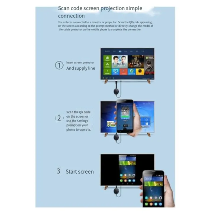 Wireless%20Display%20Adapter%20WiFi%20Screen%20Cast%20Mirroring%20Media%20Streaming%20Receiver%20for%20Phone/PC/Tablet%20to%20Display%20TV%20Projector%20Easy%20to%20Use%20-%20Image%208