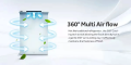 HAIER 342 Liter No Frost Refrigerator With Twin Inverter Technology | HRF-362TBG with Free Delivery. 