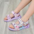 Girls Sandals 2024 New Summer Aisha Princess Kids Shoes Kids Fashion Princess Sports for Kids. 