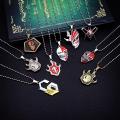 Bleach Necklace for Women Men Kurosaki Ichigo Metal Necklaces Anime Jewelry Pendant Chains Choker Charm Necklaces. 