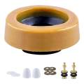 Bathroom Wax Ring Toilet Kit High Performance Toilet Seal, for Reinstallation of The Toilet. 