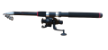 Fishing rod carbon fiber 10 FIT // Black QUNHAI Fishing For Reel CB 240.