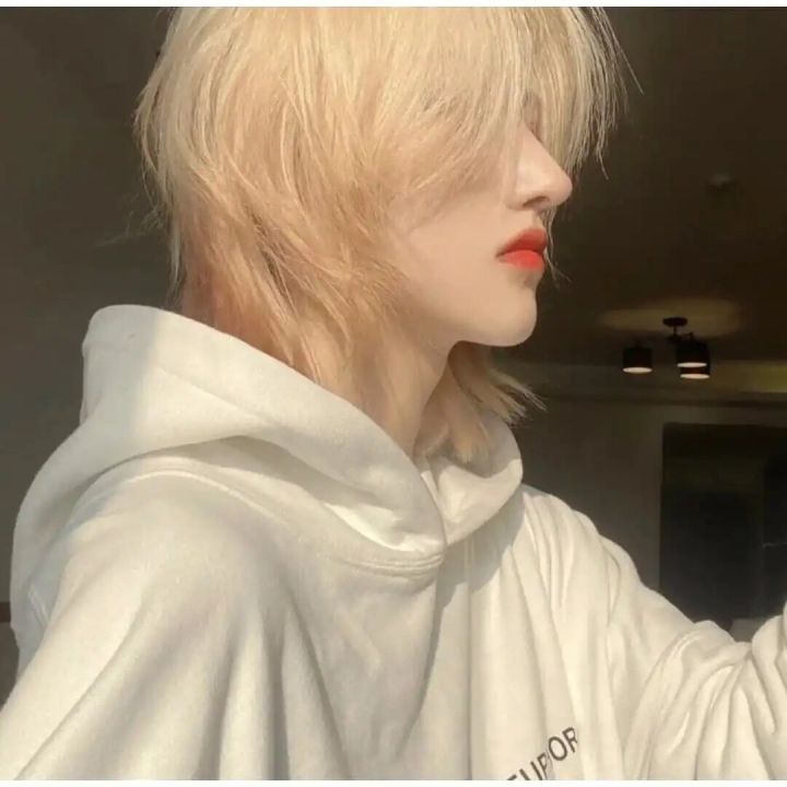 Wolf%20Tail%20Wig%20Full-Head%20Wig%20Korean%20Style%20Japanese%20Style%20StudentcosMen's%20and%20Women's%20Fluffy%20Lifelike%20Natural%20Short%20Hair%20Handsome%20Anchovy%20Head%20-%20Image%202