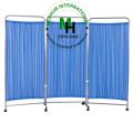 Mild Steel 3 Part Bed Side Partition for Hospital (Screen Stand).