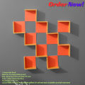 L Shape Wall Shelf Self Adhesive Punch Free Wall Decor (10/8/6/3  Pcs 1 Set ) Premium Quality And Waterproof. 