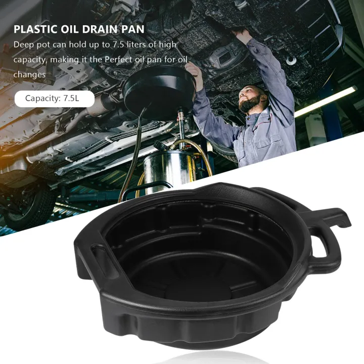 7.5L%20Plastic%20Oil%20Drain%20Pan%20Wast%20Engine%20Oil%20Collector%20Tank%20Gearbox%20Oil%20Trip%20Tray%20For%20Repair%20Car%20Fuel%20Fluid%20Change%20Garage%20Tool%20-%20Image%202