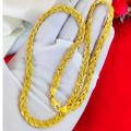 Gold plated Most popular womens/girls bani chain colour geranty chain for women. 