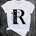 Alphabet Letter "R" T-Shirt - T Shirt For Man - T Sirt. 