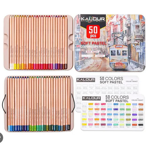 KALOUR%2050%20Piece%20Professional%20Soft%20Pastel%20Colored%20Pencil%20Wood%20Skin%20Tints%20Pastel%20Colored%20Pencils%20For%20Artist%20Coloring%20Art%20Supplies%20-%20Image%202