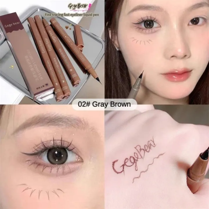 Gege%20Bear%20Ultra-fine%20Head%20Liquid%20Eyeliner%20Pen%20Waterproof%20Lasting%20Quick%20Drying%20Matte%20Black%20Brown%20Eyeliner%20Pencil%20Eye%20Makeup%20Tool%20-%20Image%205