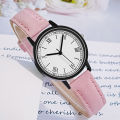 Women Watch Quartz Dial Digital Watch Frosted Leather Strap Ladies and Girls Watch for Ladies Zegarek Damski Montre Femmes.