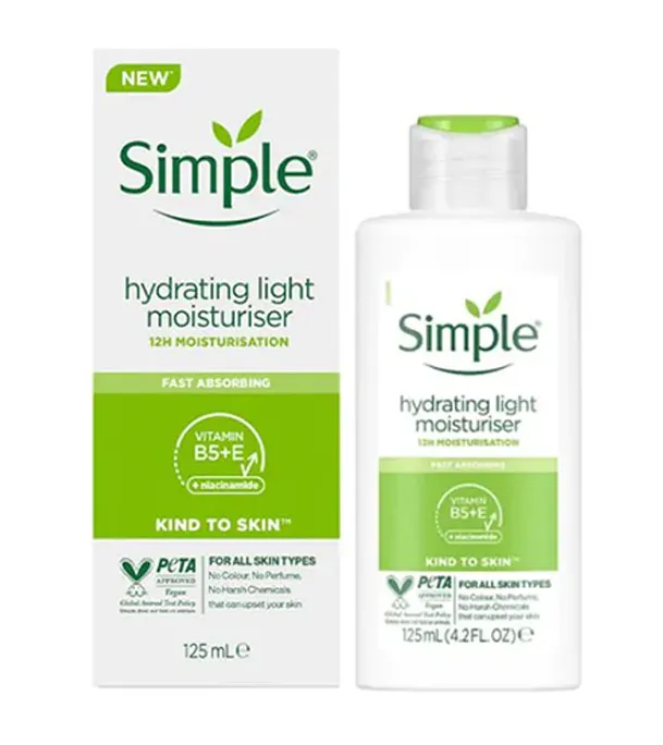 Simple Kind to Skin Hydrating Light Moisturiser - 125 ml
