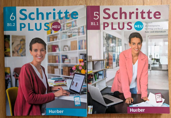 Schritte%20PLUS%20NEU%205%20B1.1%20and%206%20B1.2%20(2%20Books)%20(Color)%20-%20Image%202