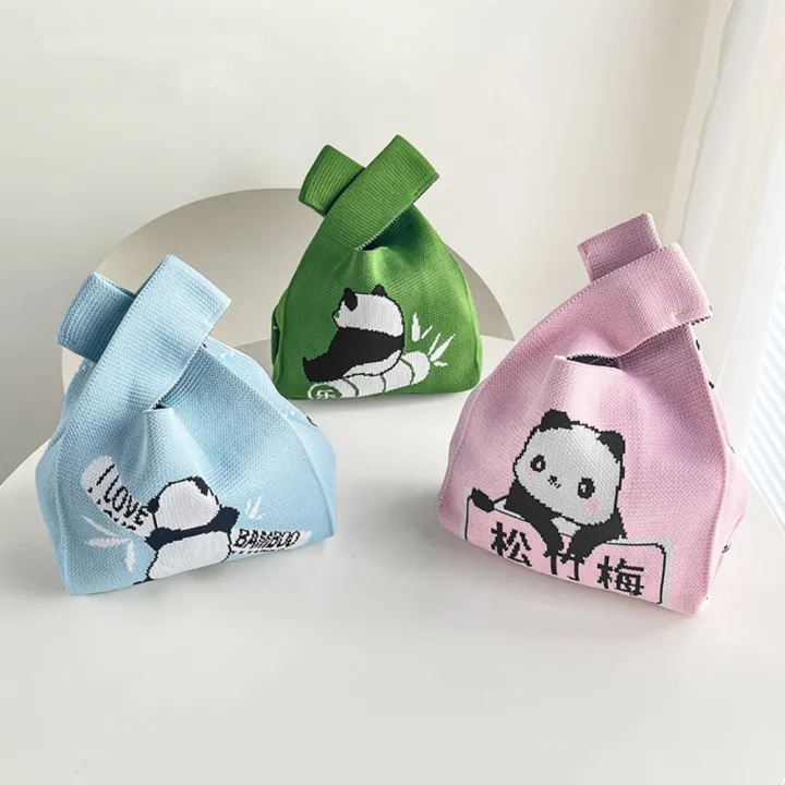 Unique%20Crossbody%20Bag%20Sophisticated%20Shoulder%20Bag%20Fashionable%20High-end%20Wrist%20Bag%20Exquisite%20Panda%20Handbag%20Stylish%20Retro%20Contrast%20Color%20Handbag%20-%20Image%203