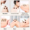 60pcs Moxa Self-stick Moxibustion Heating Acupunture Therapy Meridian Massage Warm Body Massager Wild Mugwort Argy Wormwood.