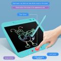 Rechargeable LCD writing pad 9-inch handwriting drawing board with tylus lock button. 