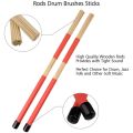 Drum Sticks Set,5A Maple Wood Drum Sticks,Drum Rods Brushes,with Bag.