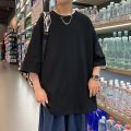 100% Cotton T Shirts Mens Summer Basic Clothing Teen Oversized Solid Color Top Tees Womens Simple Casual Streetwear. 