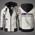 BMW M Power Men's Clothing Outdoor Sweatshirt Casual Male Jacket Fleece Warm Hoodies Quality SportWear Harajuku Outwear. 