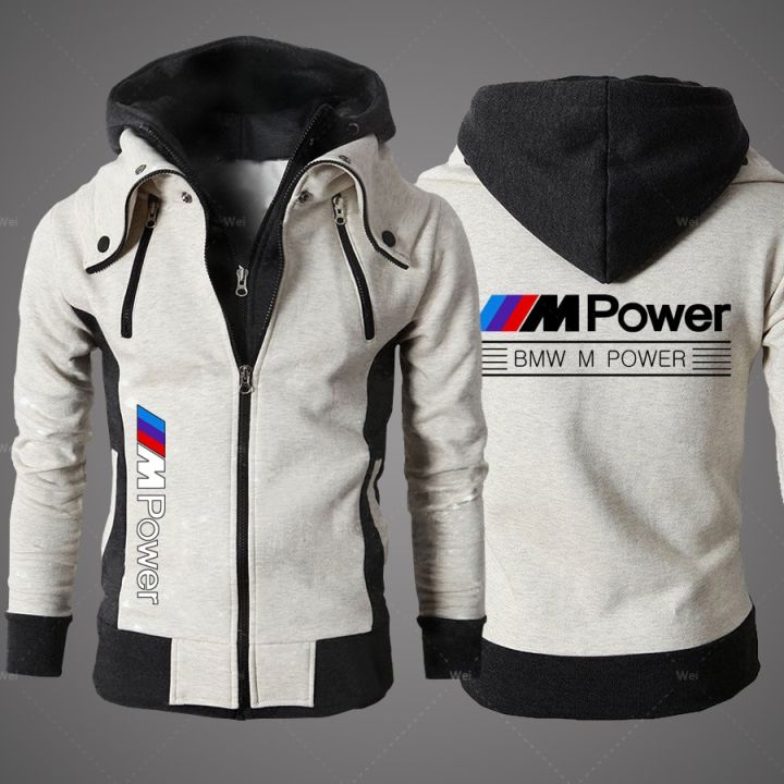 BMW%20M%20Power%20Men's%20Clothing%20Outdoor%20Sweatshirt%20Casual%20Male%20Jacket%20Fleece%20Warm%20Hoodies%20Quality%20SportWear%20Harajuku%20Outwear%20-%20Image%204
