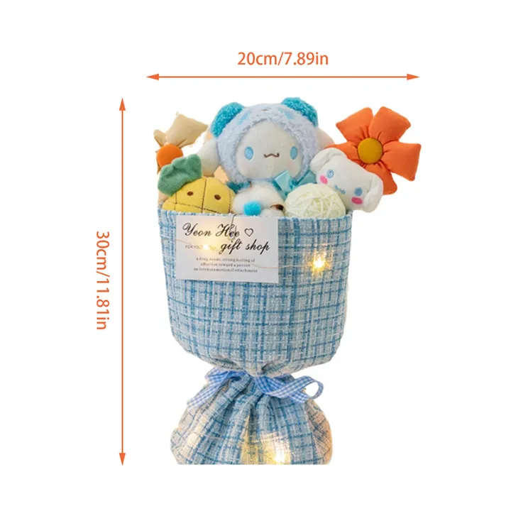 Sanrio%20Kuromi%20Plush%20KT%20Flower%20Bouquet%20Cartoon%20Hellokitty%20Cinnamoroll%20Stuffed%20Plush%20Toy%20Kawaii%20Decor%20Doll%20Girl%20Valentine%20Gift%20-%20Image%202