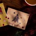 Holiday Card Set Joyful Vintage Christmas Greeting Card Set Perfect Festive Xmas Favors for Southeast Asian Buyers Festive Greeting Cards.