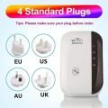Wifi Wireless Signal Amplifier Extended Network Enhancer EU US Home Router 300m Through The Wall Bedroom Receive Moving.