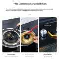 3 Pcs Multipurpose Bathroom Tile Floor Gap Cleaning Brush Window Groove Cleaning Brush Convenient Household Corner Cleaning Tools. 