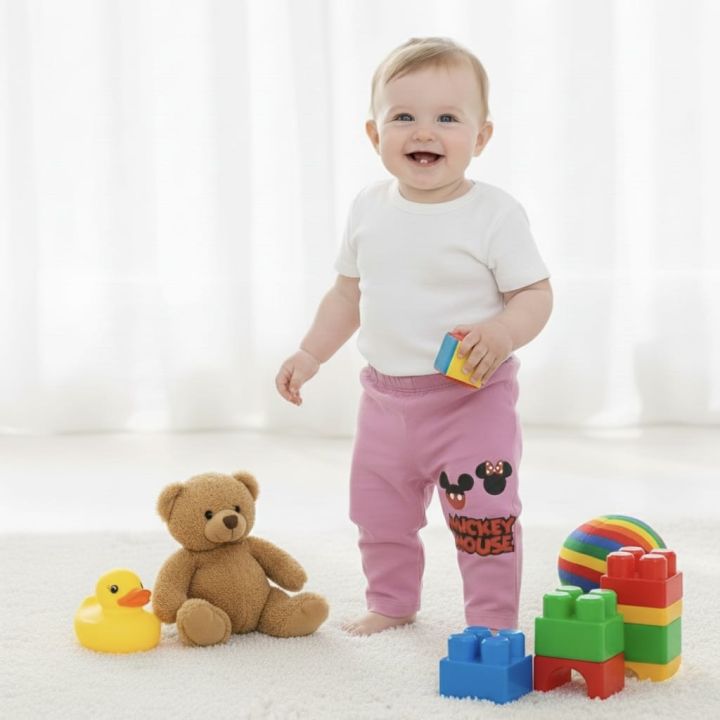 Kids%20Cotton%20Baby%20Mickey%20Mouse%20Printed%20Pant%20-%20Image%203