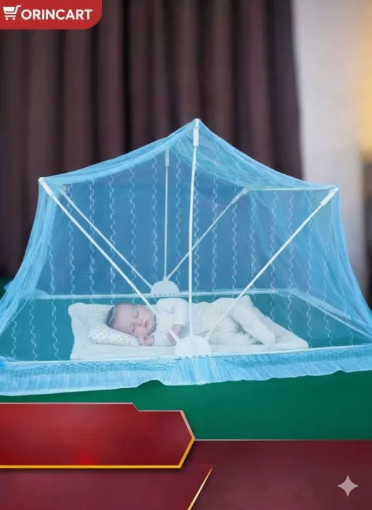 Baby%20Foldable%20Mosquito%20Net%205%20Nut%20Joyent%20lock%20-%20Image%202
