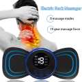 Neck Massager Portable Mini Electric Cervical Massage Stimulator Pain Relief Back Meridian Massager. 