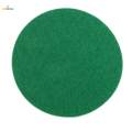 7X 6 Pieces Air Hockey Table Felt Pushers Replacement Felt Pads Green L. 