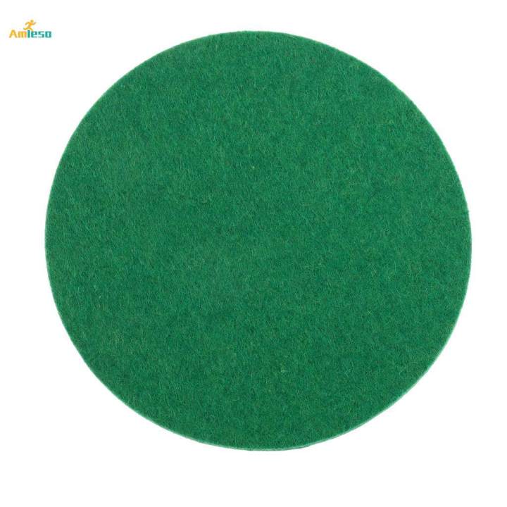 7X%206%20Pieces%20Air%20Hockey%20Table%20Felt%20Pushers%20Replacement%20Felt%20Pads%20Green%20L%20-%20Image%208