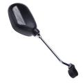 Bike Back Rearview Mirror-1 pair Bike Mirror-Black.