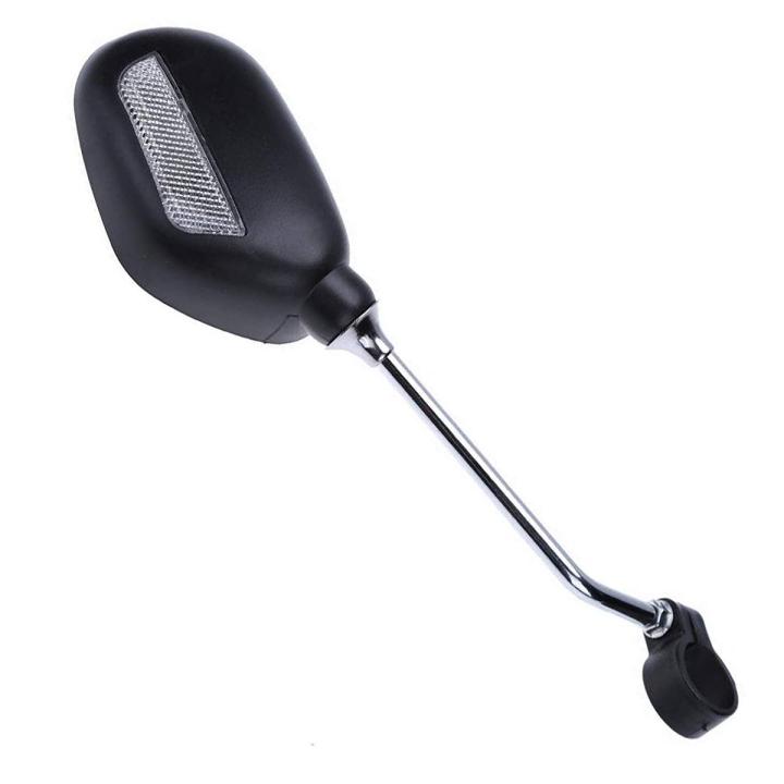 Bike Back Rearview Mirror-1 pair Bike Mirror-Black