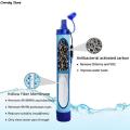 1Pc Portable Outdoor Water Purifier Camping Hiking Emergency Survival Water Filter filtration Straws.