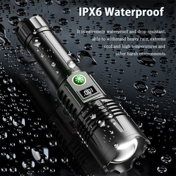LED%20Flashlight%20Rechargeable,%20Zoom%20Super%20Bright%20Torch%20high%20Lumen%20Flashlight%20with%20Digital%20Power%20Display%20for%20Camping,%20Outdoor%20-%20Image%205