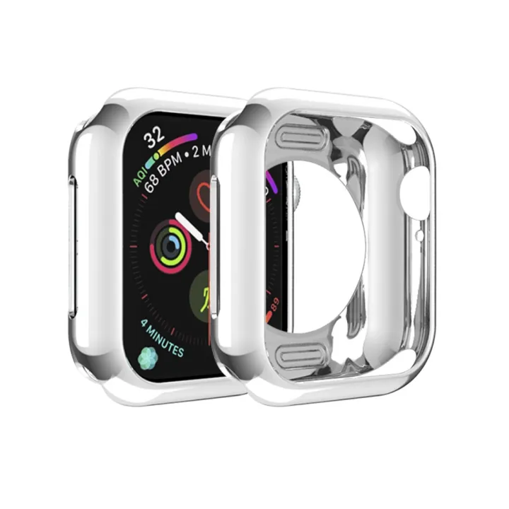 For%20Apple%20Watch%20Series%206%20&%20SE%20&%205%20&%204%2044mm%20Plating%20TPU%20Round%20Hole%20Hollowing%20Protective%20Case%20-%20Image%202