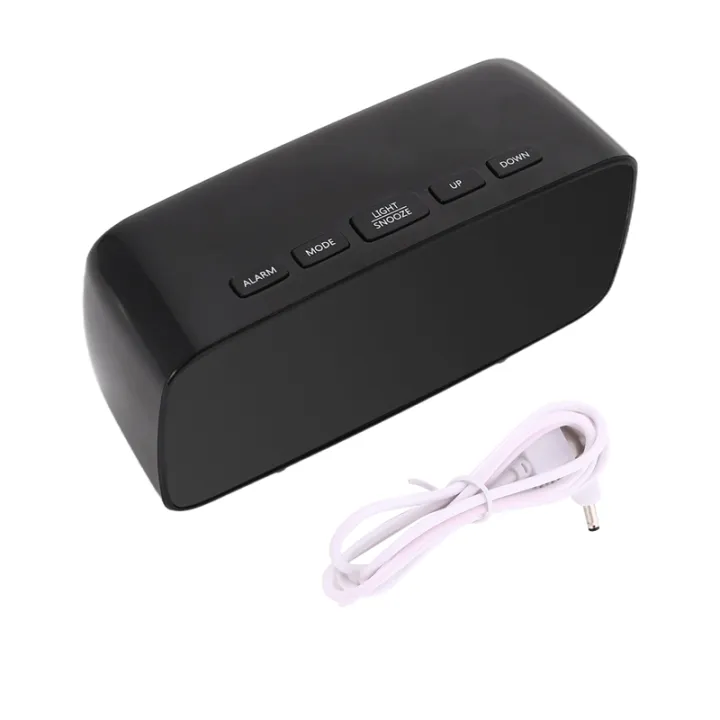 Smart%20Digital%20Alarm%20Clock%20Bedside,Red%20LED%20USB%20Desk%20Clock,Black%20-%20Image%202