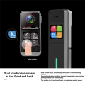 5G WIFI APP Connectable 6- Handheld Thumb 4K 30FPS Anti-Shake Waterproof Sports Action Camera. 