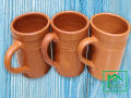 Clay mug pottery mug, tea and coffee mug. Clay mug pottery mug handmade. Clay mug 1 piece's mug. Organic Brown color. 