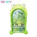 1pcs Random Color Frog Pinball Machine Fun Tabletop Game Frog Ejection Children's Educational Toy for Parent-child Interactive.