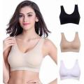 Comfortable Air Bra-Free Size-1 Pcs Women's Wireless Bra Unisex Breathable Underwear Soft Fabric. 