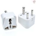 F & T South African Switch Plug Converter Type M Plug Adapter Safe Grounded Small Travel Adapter Plug for South African/Indian Travel Power Plug Adapter Converter 0-10A 250V. 