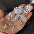 Tree Decor Ornaments Snow For Home Decorations Party Snowflakes Christmas Artificial. 