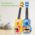 16 Inch Kids Ukulele Guitar Toy 4 Strings Mini Children Musical Instruments Educational Learning Toy For Toddler Beginner. 