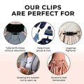 Fashion Accessories Multifunctional Clip Red Color for Women Kids Shirt Clips Shawl Clip to Tighten Dress Fit Dress Cinch Clips Cardigan Collar Clips.