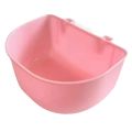 2pcs/set Pet Food Bowl Hanging Crate Dog Bowl Cat Cage Feeder Bowl Dog Water Bowl Food Container Bowl Cats Pet Feeding Supplies. 