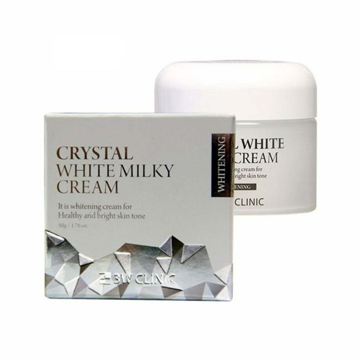 3W Clinic Crystal White Milky Cream60 Ml - Night Cream