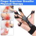 Hand Grip Strengthener - Adjustable Finger Exerciser and Finger Stretcher. 